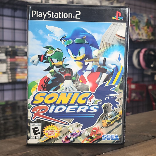 Playstation 2 - Sonic Riders Retrograde Collectibles Arcade, CIB, E Rated, Playstation 2, PS2, Racing, Sega, Sonic, Sonic Team Preowned Video Game 