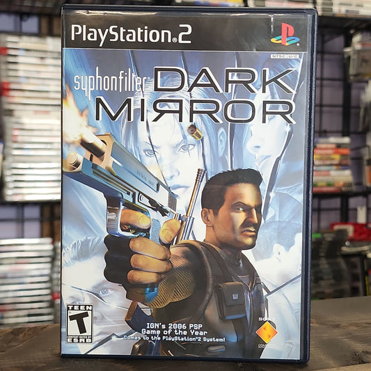 Playstation 2 - Syphon Filter: Dark Mirror Retrograde Collectibles CIB, SCEA, Shooter, Sony Bend, Syphon Filter, T Rated, Tactical, Third Person, Third Person Shooter Preowned Video Game 