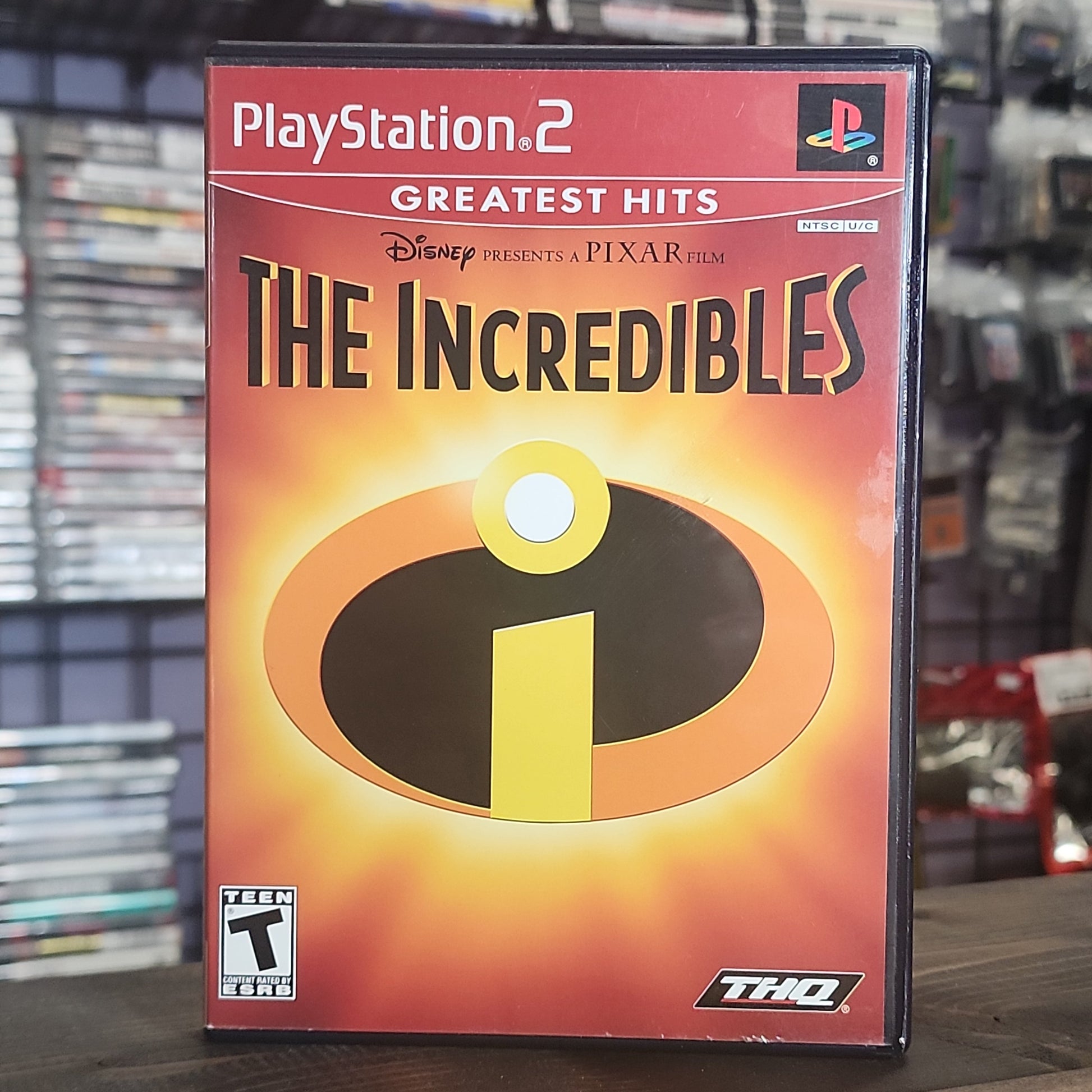 Playstation 2 - The Incredibles [Greatest Hits] Retrograde Collectibles Action, Adventure, CIB, Disney, Heavy Iron Studios, Movie Tie-In, Pixar, Playstation 2, PS2, Superhe Preowned Video Game 