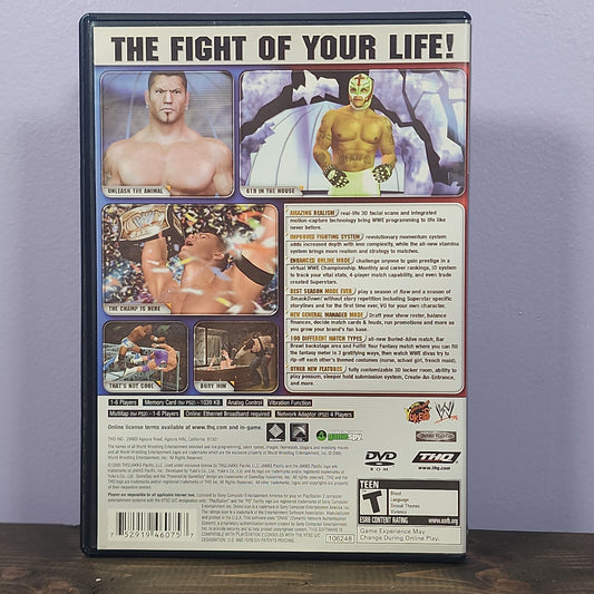 Playstation 2 - WWE Smackdown Vs. Raw 2006 Retrograde Collectibles Action, CIB, Playstation 2, PS2, Smackdown vs Raw, Sony, T Rated, THQ, Wrestling, WWE, Yuke's Preowned Video Game 