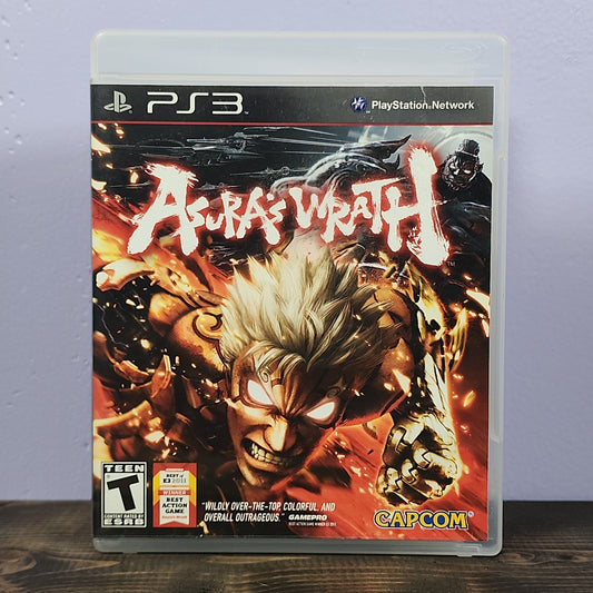 Playstation 3 - Asura's Wrath Retrograde Collectibles Action, Adventure, Capcom, CIB, CyberConnect2, Fantasy, Playstation 3, PS3, T Rated Preowned Video Game 