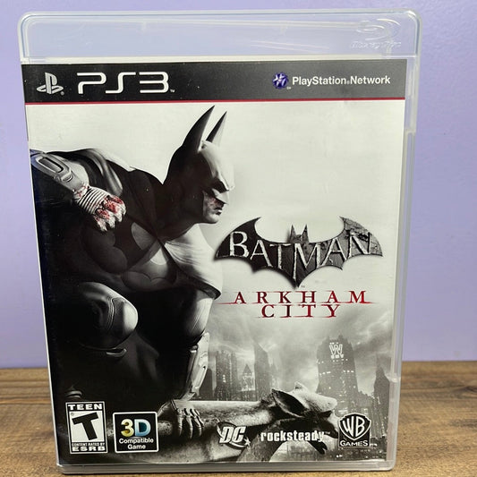 Playstation 3 - Batman: Arkham City Retrograde Collectibles 3DTV Compatible, Action, Batman, Batman Arkham Series, CIB, DC Comics, Open World, Playstation 3, PS Preowned Video Game 