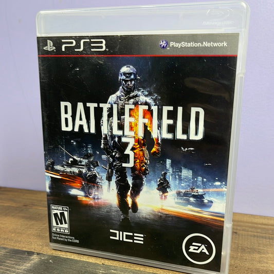 Playstation 3 - Battlefield 3 Retrograde Collectibles Action, Battlefield Series, CIB, DICE, EA, First Person Shooter, FPS, M Rated, Multiplayer, Playstat Preowned Video Game 