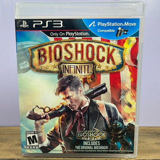 Playstation 3 - BioShock Infinite Retrograde Collectibles 2K Games, Action, Bioshock Series, CIB, First Person Shooter, FPS, Irrational Games, M Rated, Move C Preowned Video Game 
