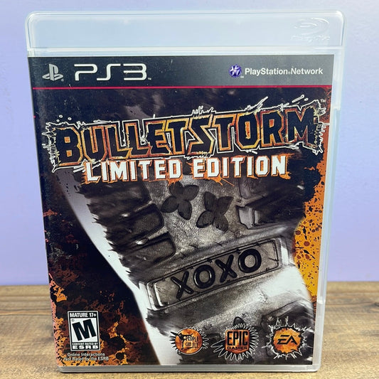 Playstation 3 - Bulletstorm [Limited Edition] Retrograde Collectibles Action, Adventure, CIB, First Person Shooter, FPS, Gearbox, Gore, M Rated, People Can Fly, Playstati Preowned Video Game 