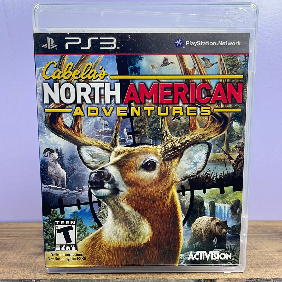 Playstation 3 - Cabela's North American Adventures Retrograde Collectibles Activision, Cabela's Series, CIB, Hunting, Nature, Playstation 3, PS3, Simulation, Sports, T Rated Preowned Video Game 