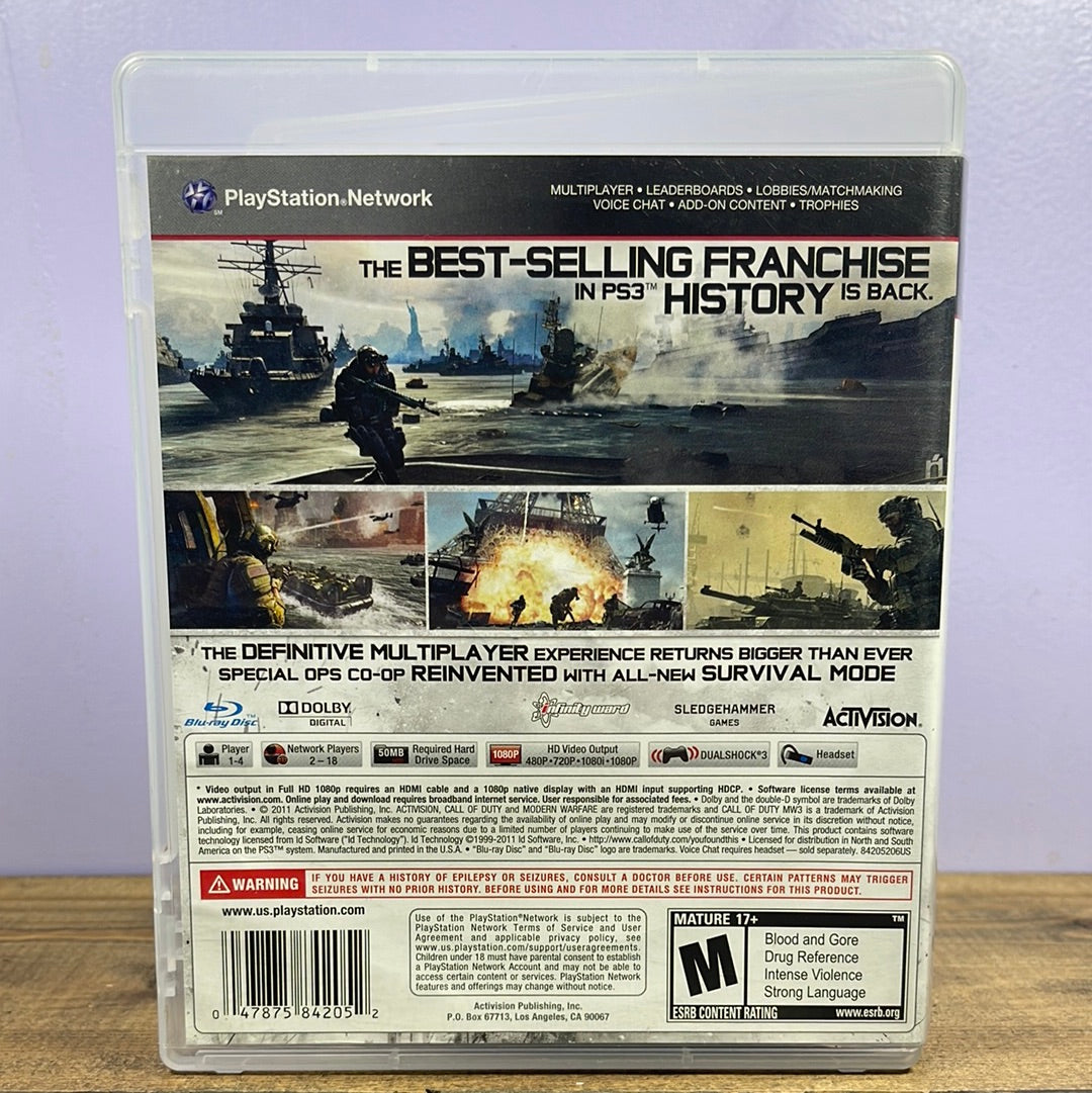 Call of deals duty ps3 series