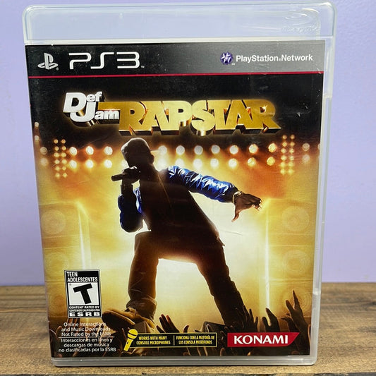 Playstation 3 - Def Jam Rapstar Retrograde Collectibles CIB, Def Jam, Hip Hop, Karaoke, Konami, Microphone Compatible, Music, Playstation 3, PS3, T Rated Preowned Video Game 