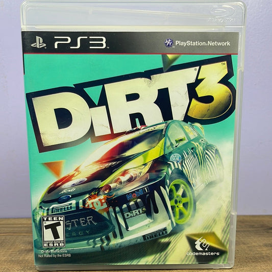Playstation 3 - Dirt 3 Retrograde Collectibles Automobile, CIB, Codemasters, Dirt Series, Driving, Offroad, Playstation 3, PS3, Racing, Rally, Simu Preowned Video Game 