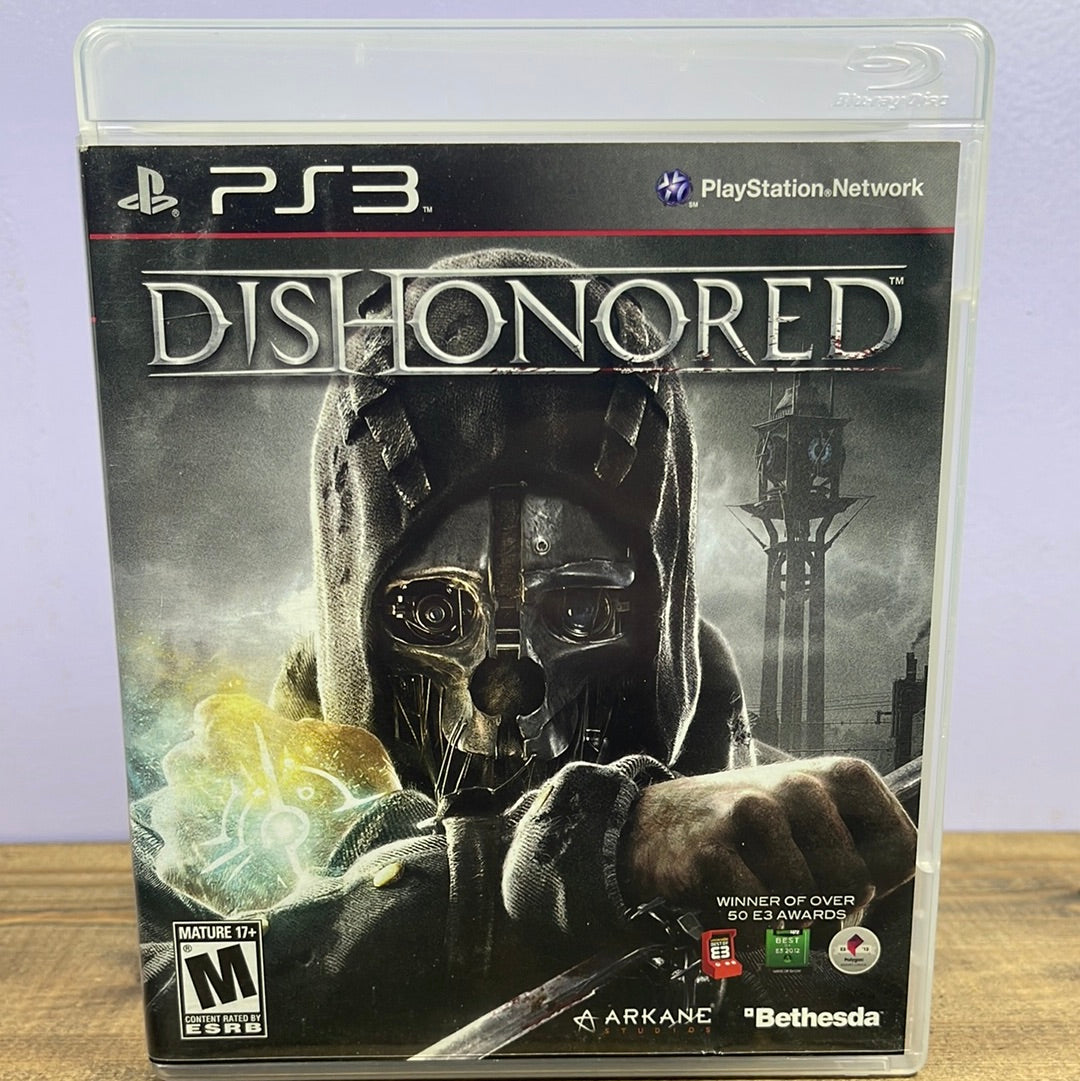 Playstation 3 - Dishonored Retrograde Collectibles Action, Arkane Studios, Assassin, Bethesda Softworks, CIB, Dark, Dishonored Series, First Person, M  Preowned Video Game 