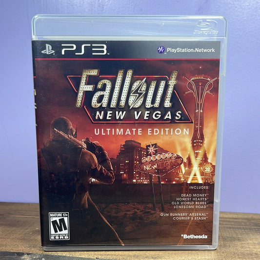 Playstation 3 - Fallout: New Vegas [Ultimate Edition] Retrograde Collectibles Bethesda Softworks, CIB, Fallout Series, M Rated, Obsidian Entertainment, Open World, Playstation 3, Preowned Video Game 