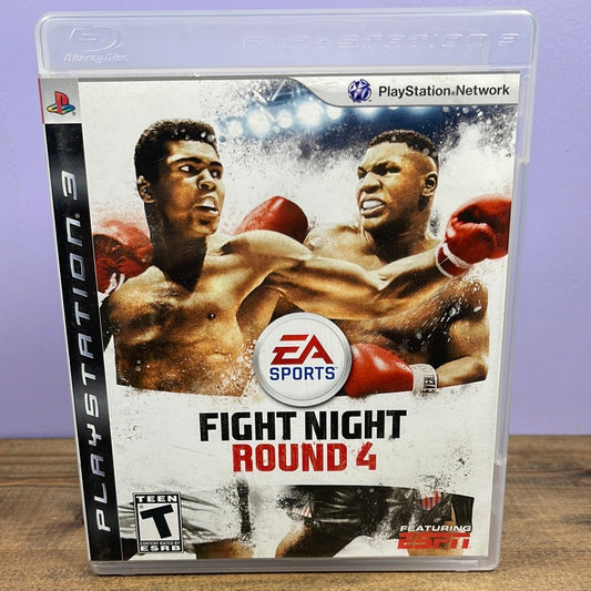 Playstation 3 - Fight Night Round 4 Retrograde Collectibles Boxing, CIB, EA, EA Sports, Fight Night Series, Fighting, Martial Arts, Playstation 3, PS3, Sports Preowned Video Game 