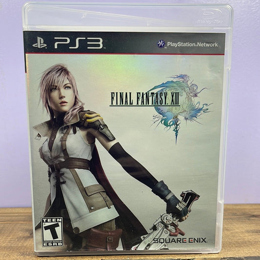Playstation 3 - Final Fantasy XIII Retrograde Collectibles CIB, Female Protagonist, Final Fantasy Series, JRPG, Lightning, Linear, Playstation 3, PS3, RPG, Sci Preowned Video Game 