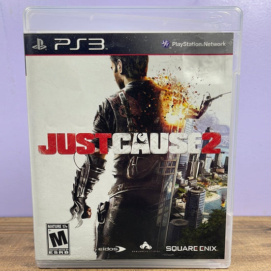 Playstation 3 - Just Cause 2 Retrograde Collectibles Action, CIB, Eidos, Just Cause Series, M Rated, Open World, Playstation 3, PS3, Sandbox, Square Enix Preowned Video Game 