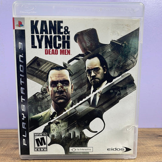 Playstation 3 - Kane & Lynch Dead Men Retrograde Collectibles Action, CIB, Crime, Eidos, IO Interactive, Kane & Lynch Series, M Rated, Playstation 3, PS3, Square  Preowned Video Game 