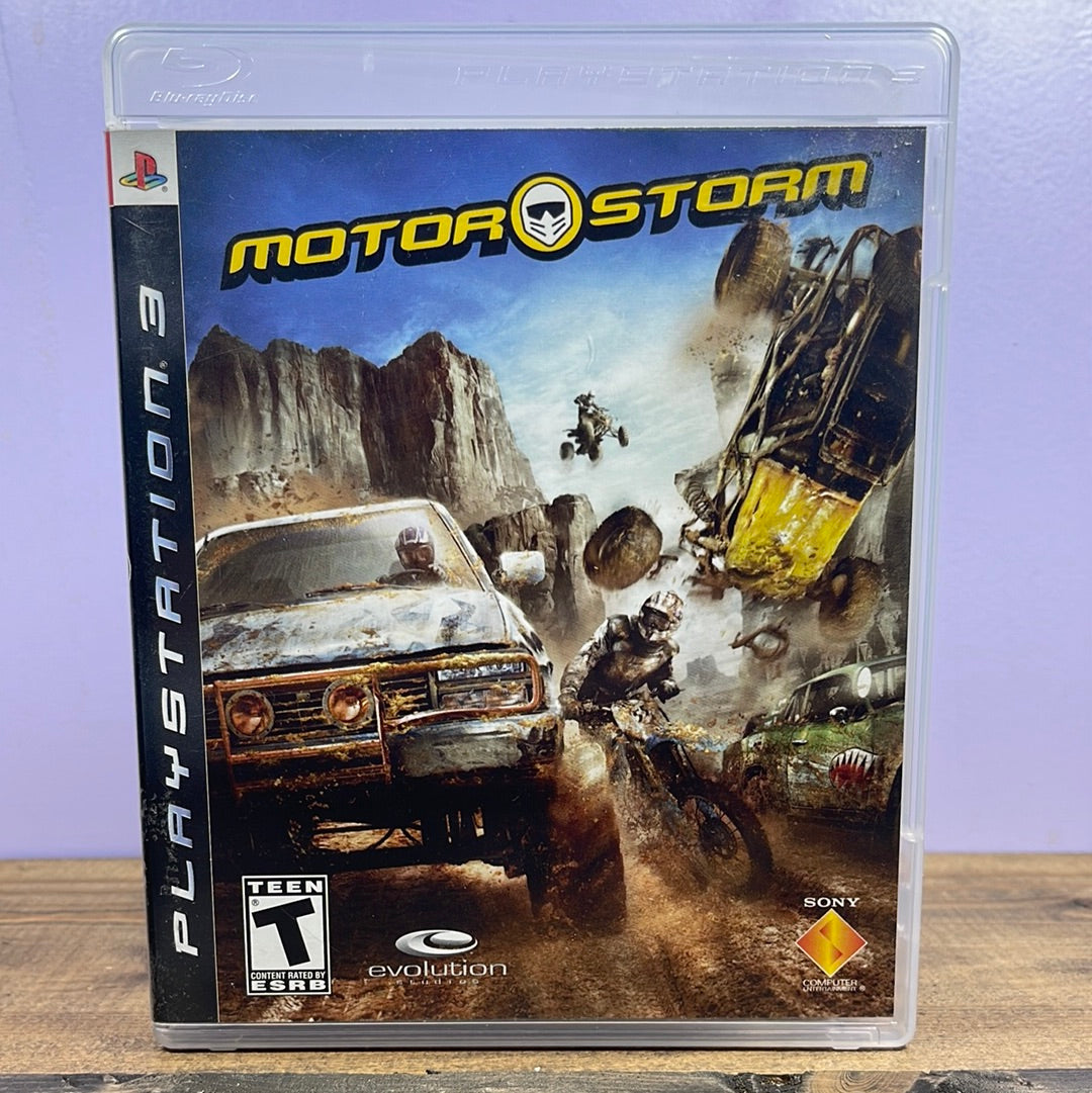 Playstation 3 - MotorStorm Retrograde Collectibles Automobile, CIB, Driving, Evolution Studios, MotorStorm Series, Multiplayer, Offroad, Playstation 3, Preowned Video Game 