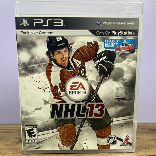 Playstation 3 - NHL 13 Retrograde Collectibles CIB, E10 Rated, EA Sports, Hockey, Multiplayer, NHL, Playstation 3, PS3, Sports Preowned Video Game 