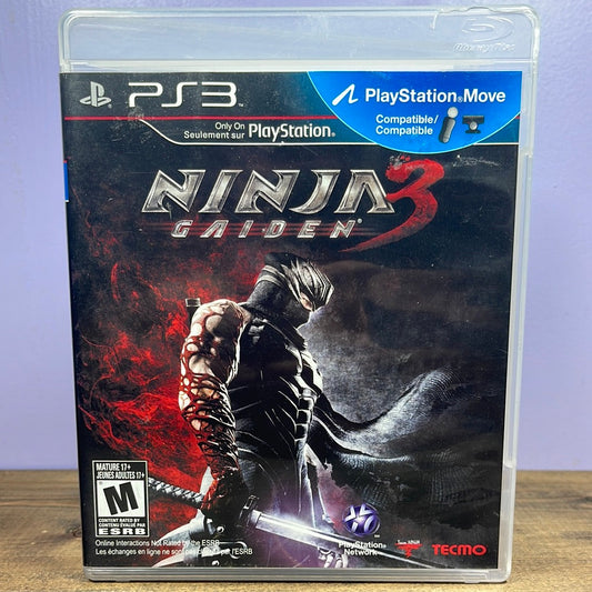Playstation 3 - Ninja Gaiden 3 Retrograde Collectibles Action, adventure, CIB, Hack and Slash, M Rated, Ninja Gaiden Series, platformer, Playstation 3, PS3 Preowned Video Game 