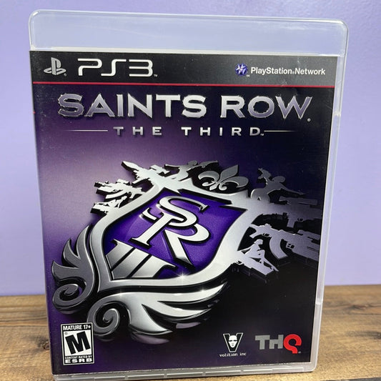Playstation 3 - Saints Row: The Third Retrograde Collectibles Action, Adventure, CIB, Comedy, Johnny Gat, M Rated, Open World, Playstation 3, PS3, Saints Row Seri Preowned Video Game 