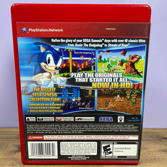 Playstation 3 - Sonic's Ultimate Genesis Collection [Greatest Hits] Retrograde Collectibles Altered Beast, Backbone Entertainment, CIB, Compilation, E10 Rated, Genesis, Greatest Hits, Playstat Preowned Video Game 