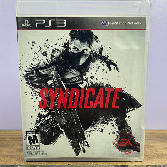 Playstation 3 - Syndicate Retrograde Collectibles Action, Arcade, CIB, Cyberpunk, EA, First Person Shooter, M Rated, Playstation 3, PS3, Sci-Fi, Starb Preowned Video Game 