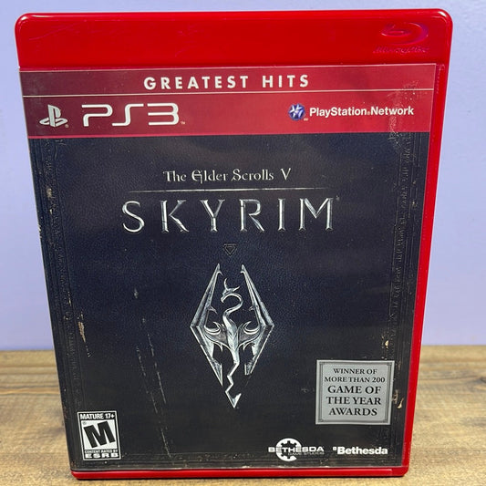 Playstation 3 - The Elder Scrolls V: Skyrim [Greatest Hits] Retrograde Collectibles Adventure, Bethesda, CIB, Greatest Hits, M Rated, Open World, Playstation 3, PS3, Rimming, RPG, Sing Preowned Video Game 