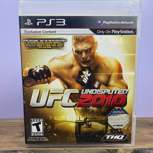 Playstation 3 - UFC Undisputed 2010 Retrograde Collectibles Action, CIB, Fighting, MMA, Playstation 3, PS3, Sports, T Rated, THQ, UFC, Wrestling Preowned Video Game 
