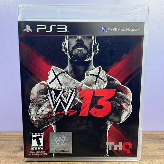 Playstation 3 - WWE '13 Retrograde Collectibles Action, Attitude Era, CIB, CM Punk, Fighting, Playstation 3, Pro Wrestling, PS3, T Rated, THQ, Wrest Preowned Video Game 