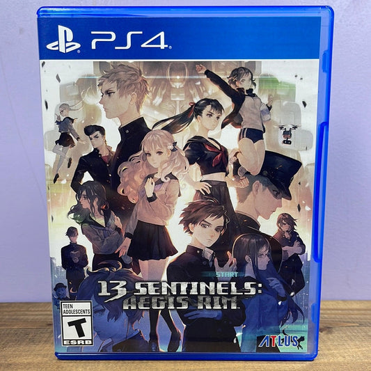 Playstation 4 - 13 Sentinels Aegis Rim Retrograde Collectibles 13 Sentinels, Atlus, CIB, Kaiju, Playstation, Playstation 4, PS4, Sega Preowned Video Game 