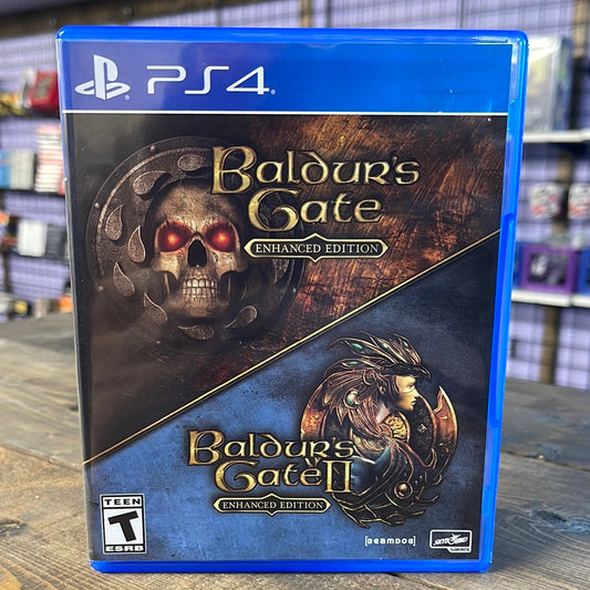 Playstation 4 - Baldur's Gate 1 & 2 Enhanced Edition Retrograde Collectibles Baldur's Gate, Beamdog, CIB, D&D, Dungeons and Dragons, Enhanced, Fantasy, Isometric, Playstation 4, Preowned Video Game 