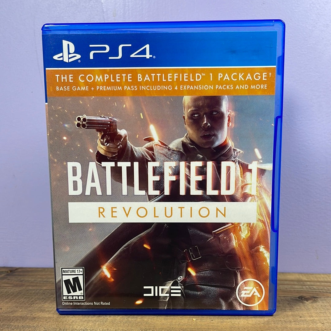 Playstation 4 - Battlefield 1 [Revolution] Retrograde Collectibles Battlefield, BF, CIB, EA, First Person Shooter, Playstation, Playstation 4, PS4, Shooter Preowned Video Game 
