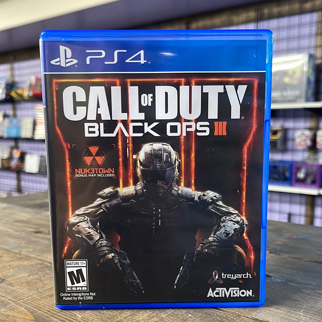 Playstation 4 - Call of Duty: Black Ops III Retrograde Collectibles Action, Activision, Black Ops, Call of Duty, CIB, COD, First Person Shooter, FPS, Multiplayer, Plays Preowned Video Game 