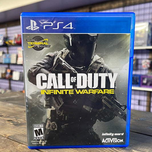 Playstation 4 - Call of Duty: Infinite Warfare Retrograde Collectibles Action, Activision, CIB, COD, First Person, First Person Shooter, FPS, Futuristic, Infinity Ward, Mu Preowned Video Game 