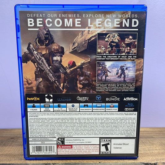 Playstation 4 - Destiny Retrograde Collectibles Activision, Bungie, CIB, Destiny, First Person Shooter, FPS, Playstation, Playstation 4, PS4, Shoote Preowned Video Game 