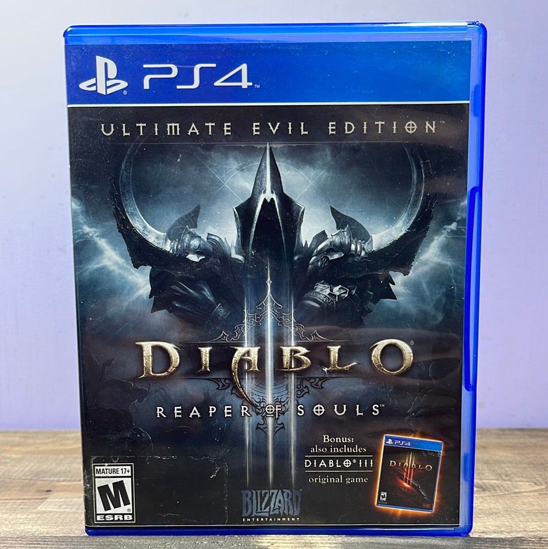 Playstation 4 - Diablo III: Reaper of Souls [Ultimate Evil Edition] Retrograde Collectibles Action RPG, Blizzard, CIB, Diablo Series, Horror, M Rated, Playstation 4, PS4, RPG Preowned Video Game 