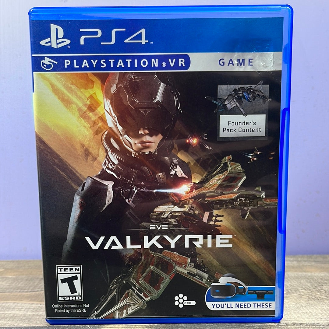 Playstation 4 - EVE Valkyrie [Playstation VR] Retrograde Collectibles CIB, Defunt Online Games, EVE Series, Playstation 4, PS4, Shooter, T Rated, VR Preowned Video Game 