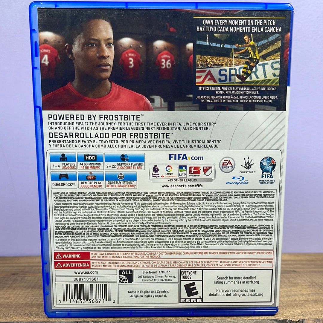 Playstation 4 - FIFA 17 Retrograde Collectibles 17, 2017, CIB, EA, EA Sports, FIFA, Football, Futbol, Playstation, Playstation 4, PS4, Soccer, Sport Preowned Video Game 