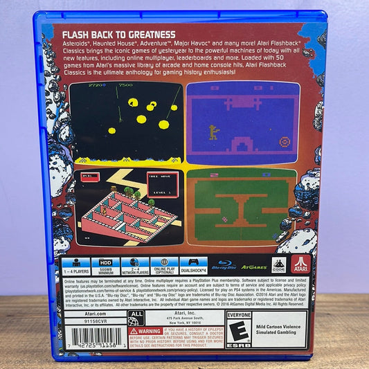 Playstation 4 - Flashback Classics Vol. 2 Retrograde Collectibles Atari, Atari Flashback Classics, CIB, Playstation, Playstation 4, PS4, Volume 2 Preowned Video Game 