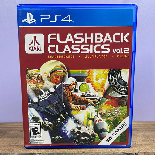 Playstation 4 - Flashback Classics Vol. 2 Retrograde Collectibles Atari, Atari Flashback Classics, CIB, Playstation, Playstation 4, PS4, Volume 2 Preowned Video Game 