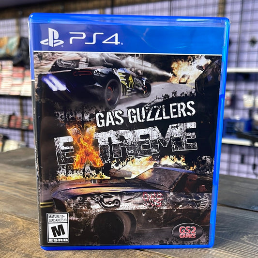 Playstation 4 - Gas Guzzlers Extreme Retrograde Collectibles Action, CIB, Combat Racing, Gamepires, Gas Guzzlers, Jagex, Jagex Ltd, Playstation 4, PS4, Racing, V Preowned Video Game 