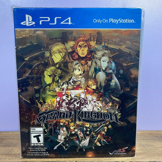 Playstation 4 - Grand Kingdom [Limited Edition] Retrograde Collectibles CIB, JRPG, Limited Edition, NIS America, Playstation, PS4, RPG, Single Player, Spike Chunsoft, Strat Preowned Video Game 