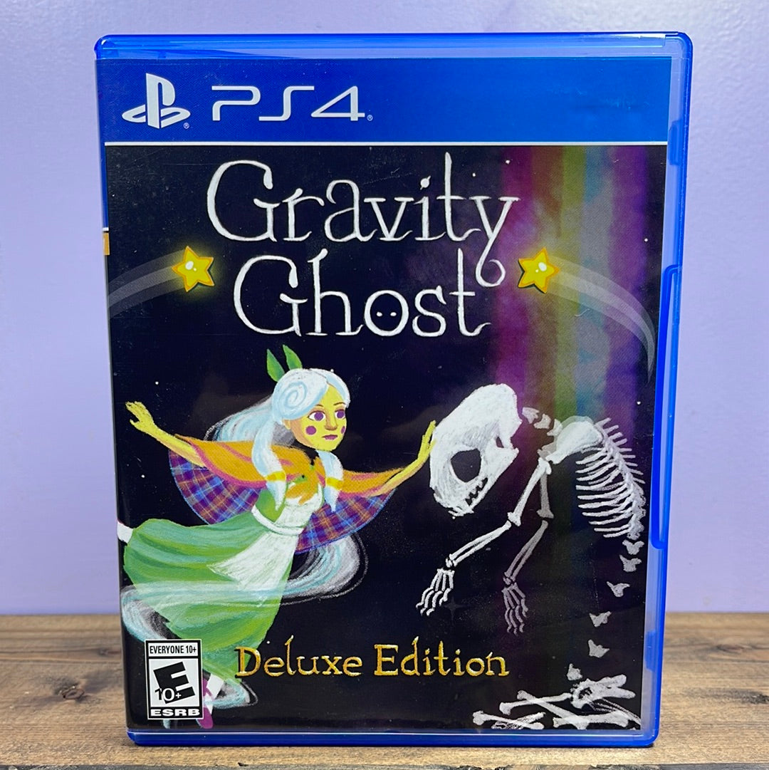 Playstation 4 - Gravity Ghost [Deluxe Edition] Retrograde Collectibles Ashly Burch, CIB, Indie, Ivy Games, Limited Run, platformer, Playstation, Playstation 4, PS4, Single Preowned Video Game 