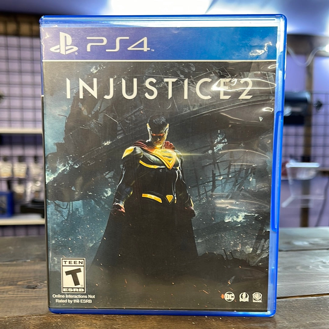 Playstation 4 - Injustice 2 Retrograde Collectibles Action, Arcade, CIB, DC Comics, Fighting, Multiplayer, Netherrealm, Playstation 4, PS4, QLOC, Superh Preowned Video Game 