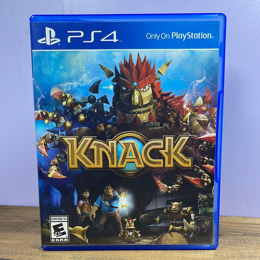 Playstation 4 - Knack Retrograde Collectibles Action, CIB, Knack, Playstation, Playstation 4, PS4, Sony Preowned Video Game