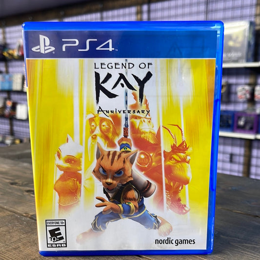 Playstation 4 - Legend of Kay Anniversary Retrograde Collectibles Action, adventure, Anniversary, CIB, Classic, KAIKO, Legend of Kay, Neon Studios, platformer, Playst Preowned Video Game 
