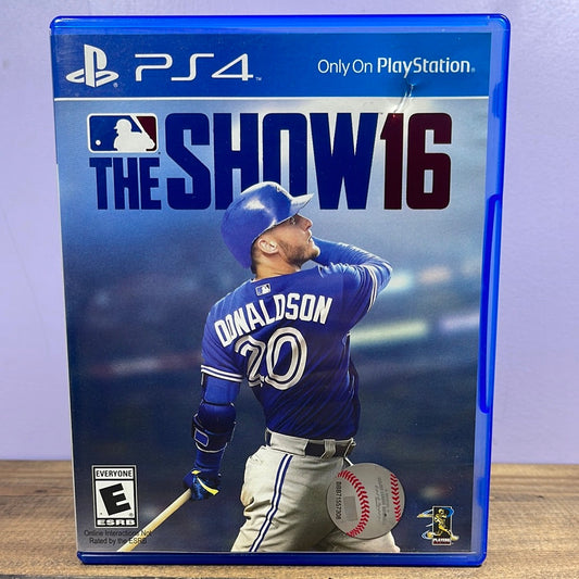 Playstation 4 - MLB The Show 16 Retrograde Collectibles 16, 2016, Baseball, MLB, Playstation, Playstation 4, PS4, Sony, Sports Preowned Video Game 