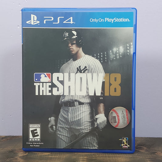 Playstation 4 - MLB The Show 18 Retrograde Collectibles Baseball, CIB, E Rated, MLB, Playstation 4, PS4, Sony Interactive Entertainment, Sports, The Show Preowned Video Game 