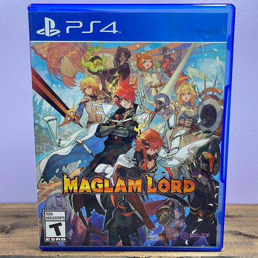 Playstation 4 - Maglam Lord Retrograde Collectibles Action RPG, CIB, D3Publisher, FELISTELLA, Indie, Playstation, Playstation 4, PS4, Roleplaying Game,  Preowned Video Game 