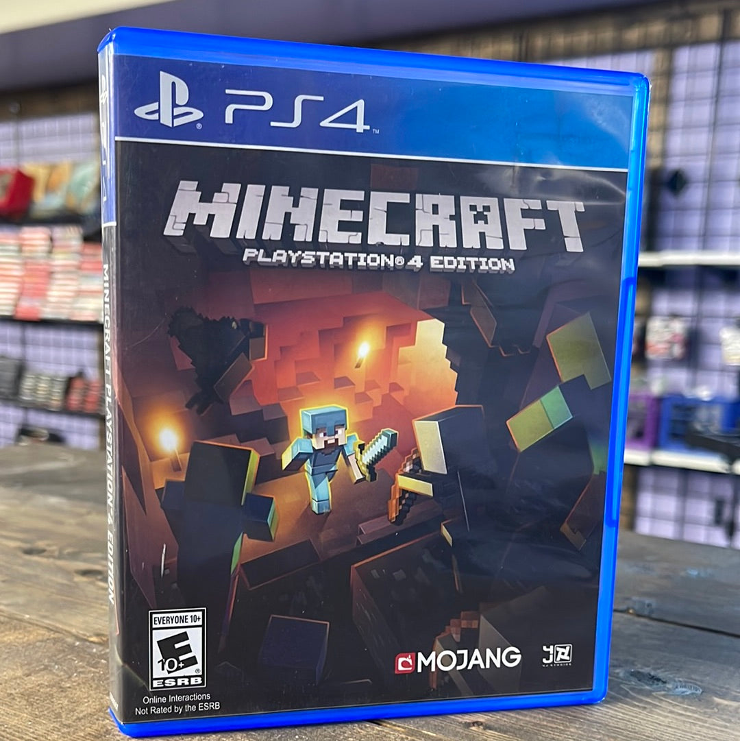 Playstation 4 - Minecraft Retrograde Collectibles 4J Studios, Building, CIB, Crafting, Markus Persson, Minecraft, Mojang, Multiplayer, Notch, Open Wor Preowned Video Game 