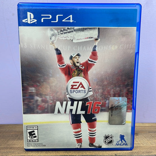 Playstation 4 - NHL 16 Retrograde Collectibles 16, 2016, CIB, EA, EA Sports, Hockey, Ice Hockey, NHL, NHLPA, Playstation, Playstation 4, PS4, Sport Preowned Video Game 